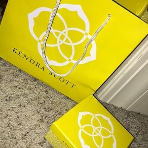 Kendra Scott box and bag